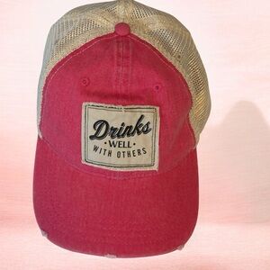 Karma Pink and Cream Cap Drink Well With Others